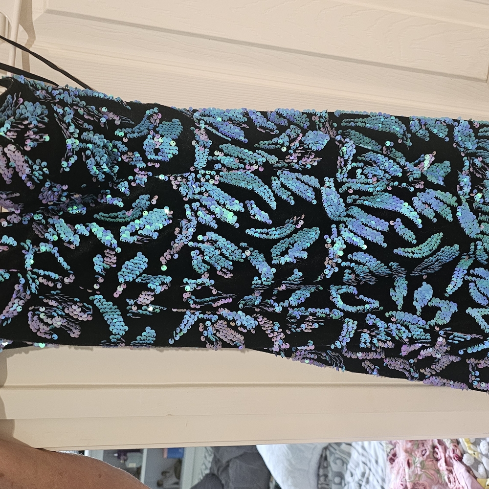 Abercrombie & Fitch  Sequin Prom Dress Size 2. Strapped Back